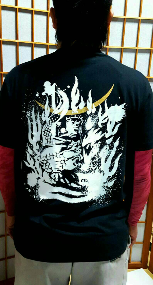 戦国武将Ｔシャツ　伊達政宗【不動明王】　