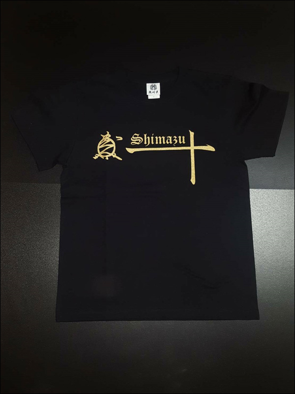 戦国武将Ｔシャツ【島津　十文字　Tシャツ】　