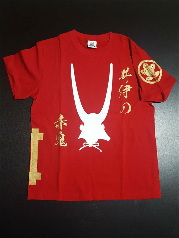 戦国武将Ｔシャツ【井伊直政　Tシャツ】