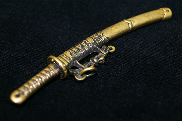 戦国武将シルバーアクセサリー【太刀】