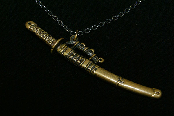 戦国武将シルバーアクセサリー【太刀】