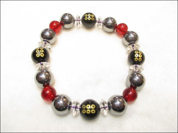 京都・パワーストーン/【超激安特価】戦国武将【真田幸村・六文銭家紋】