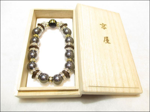 京都・パワーストーン/【超激安特価】戦国武将【真田幸村・六文銭家紋】