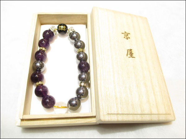 京都・パワーストーン/【超激安特価】戦国武将【真田幸村・六文銭家紋】