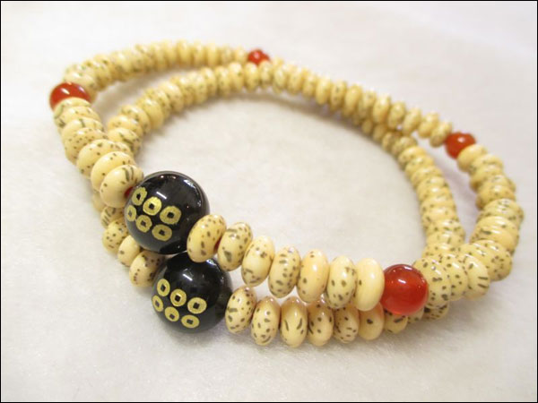 京都・パワーストーン/【超激安特価】戦国武将【真田幸村・六文銭家紋】