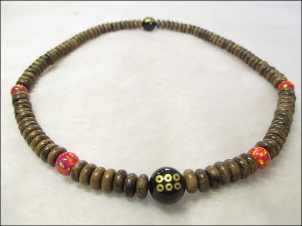 京都・パワーストーン/【超激安特価】戦国武将【真田幸村・六文銭家紋】