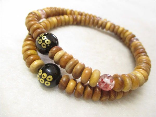 京都・パワーストーン/【超激安特価】戦国武将【真田幸村・六文銭家紋】