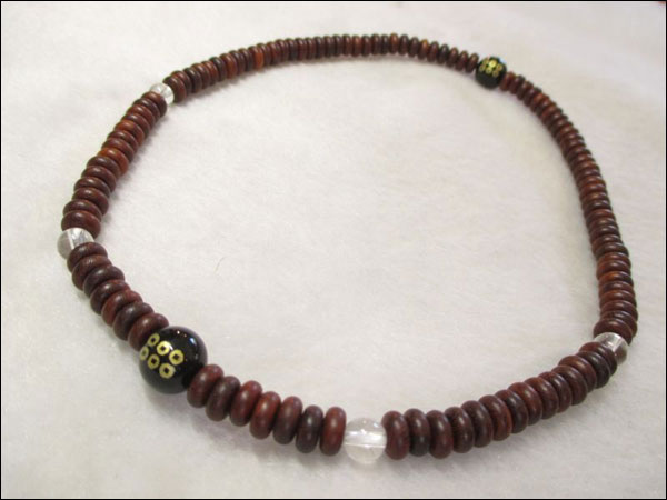 京都・パワーストーン/【超激安特価】戦国武将【真田幸村・六文銭家紋】