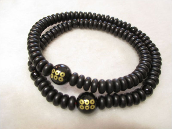 京都・パワーストーン/【超激安特価】戦国武将【真田幸村・六文銭家紋】