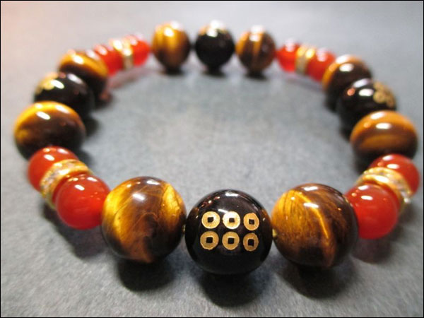 京都・パワーストーン/【超激安特価】戦国武将【真田幸村・六文銭家紋】