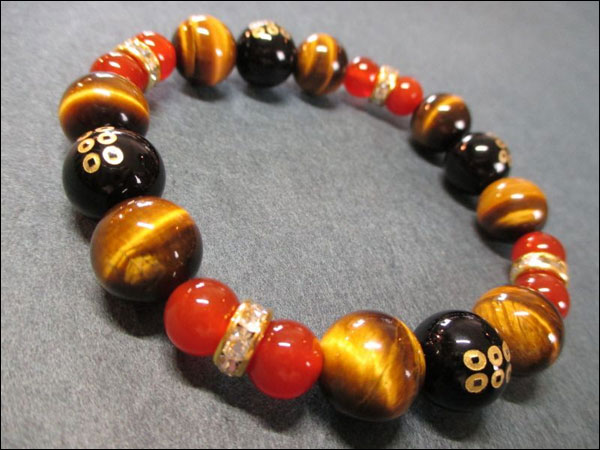 京都・パワーストーン/【超激安特価】戦国武将【真田幸村・六文銭家紋】