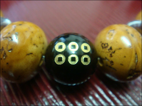 京都・パワーストーン/【超激安特価】戦国武将【真田幸村・六文銭家紋】