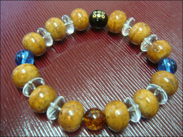 京都・パワーストーン/【超激安特価】戦国武将【真田幸村・六文銭家紋】