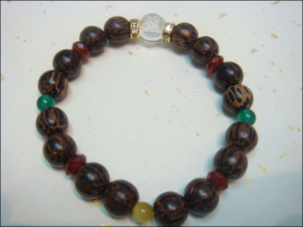 京都・パワーストーン/【超激安特価】戦国武将【真田幸村・六文銭家紋】