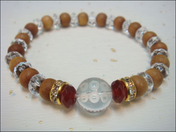 京都・パワーストーン/【激安特価】戦国武将【真田幸村・六文銭家紋】