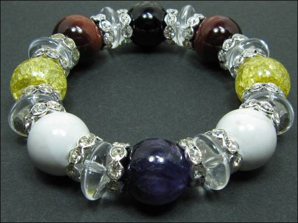 京都・パワーストーン/【超激安特価】戦国武将【真田幸村・六文銭家紋】