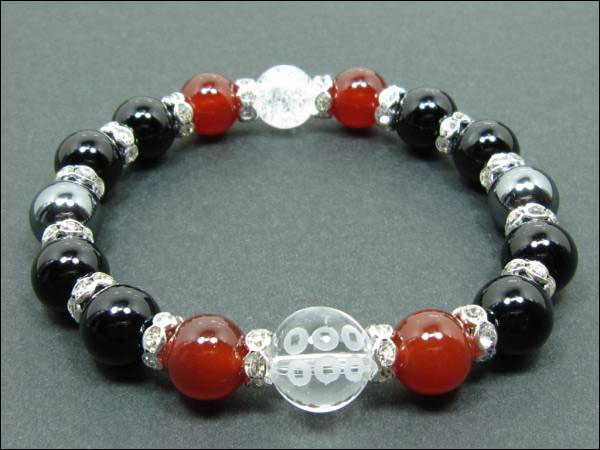 京都・パワーストーン/【激安特価】戦国武将【真田幸村・六文銭家紋】