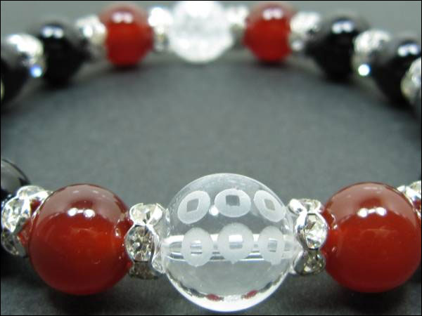 京都・パワーストーン/【超激安特価】戦国武将【真田幸村・六文銭家紋】