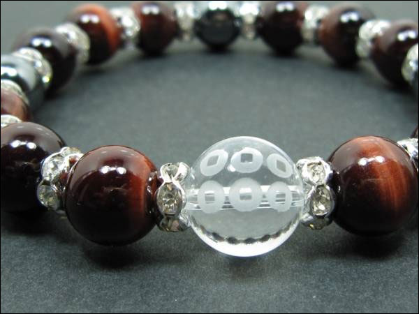 京都・パワーストーン/【超激安特価】戦国武将【真田幸村・六文銭家紋】