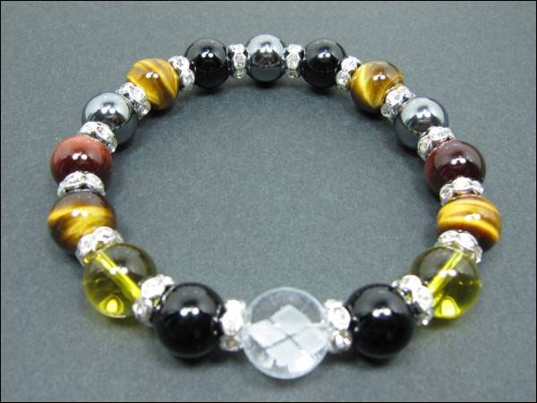 パワーストーン京屋オリジナル/【激安特価】戦国武将【真田幸村・六文銭家紋】