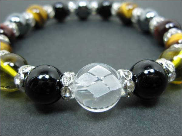 パワーストーン京屋オリジナル/【超激安特価】戦国武将【真田幸村・六文銭家紋】