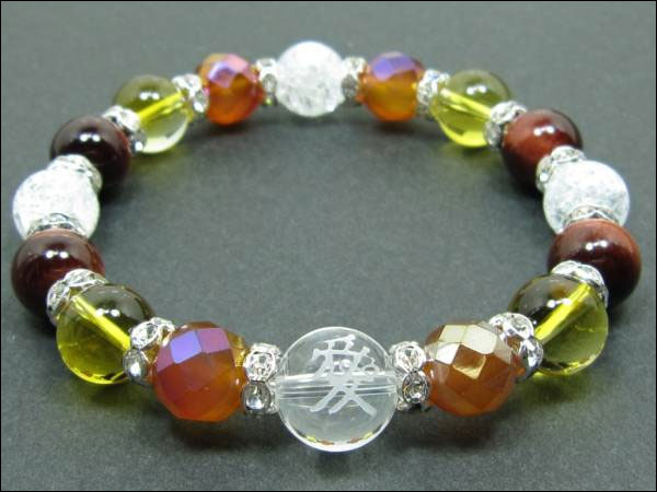 パワーストーン京屋オリジナル/戦国武将　直江兼続　天地人【愛】