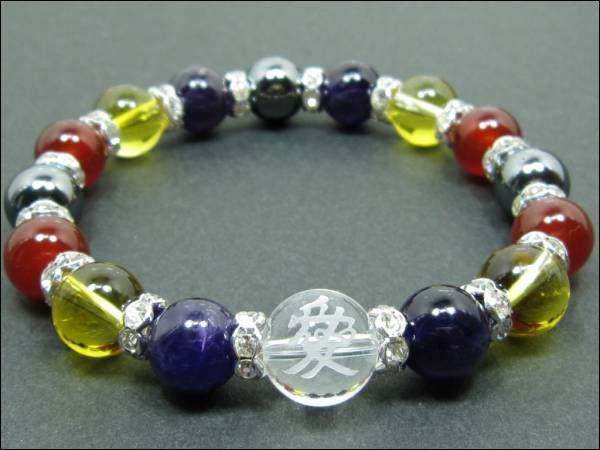 パワーストーン京屋オリジナル/戦国武将　直江兼続　天地人【愛】