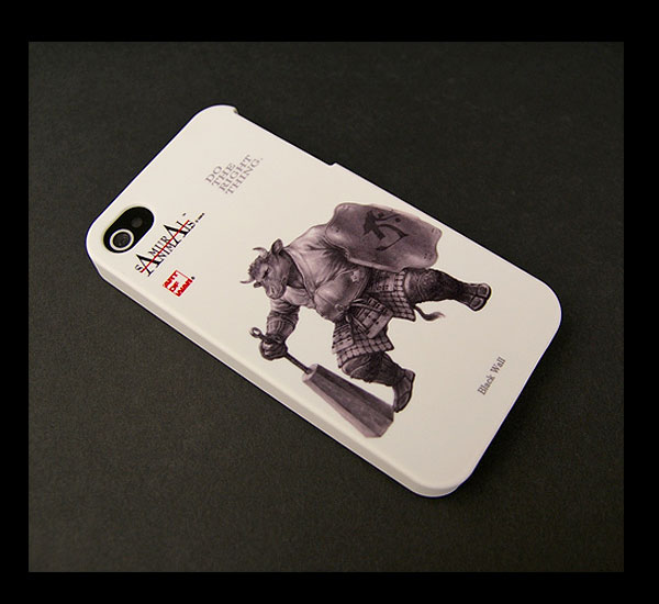 サムライアニルズ・アイフォンケース【丑年】