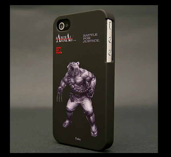 サムライアニルズ・アイフォンケース【熊】