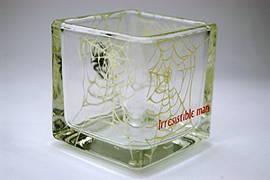 キャンドルグラス　蜘蛛