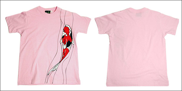 和柄オリジナルデザインＴシャツ【鯉】