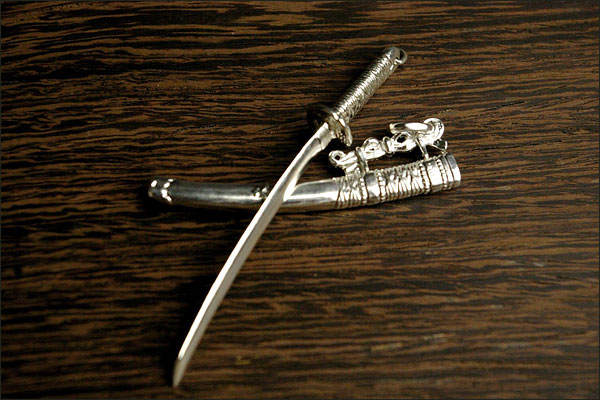 戦国幕末シルバーアクセサリー【太刀】