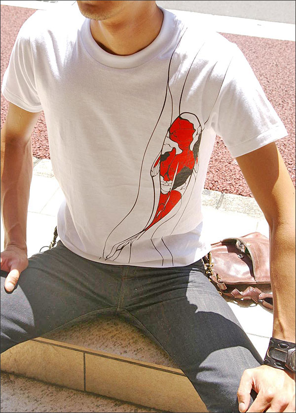 オリジナルデザイン和柄Tシャツ【鯉】